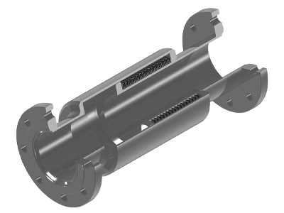 In Line Pressure Balanced Expansion Joint